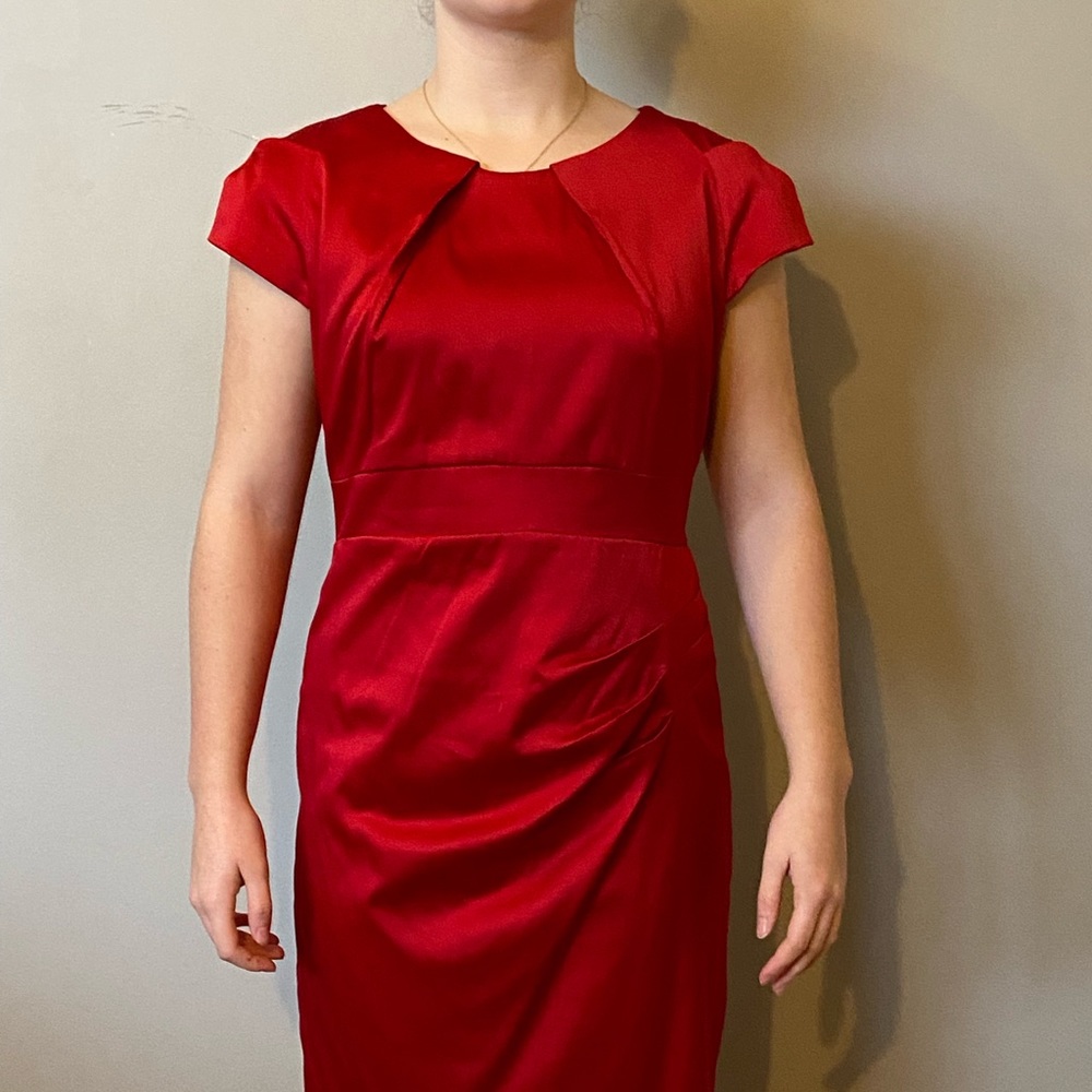 Coco & Tasha Red Cocktail Dress